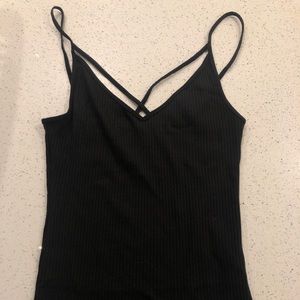 Crisscross Hollister Tank